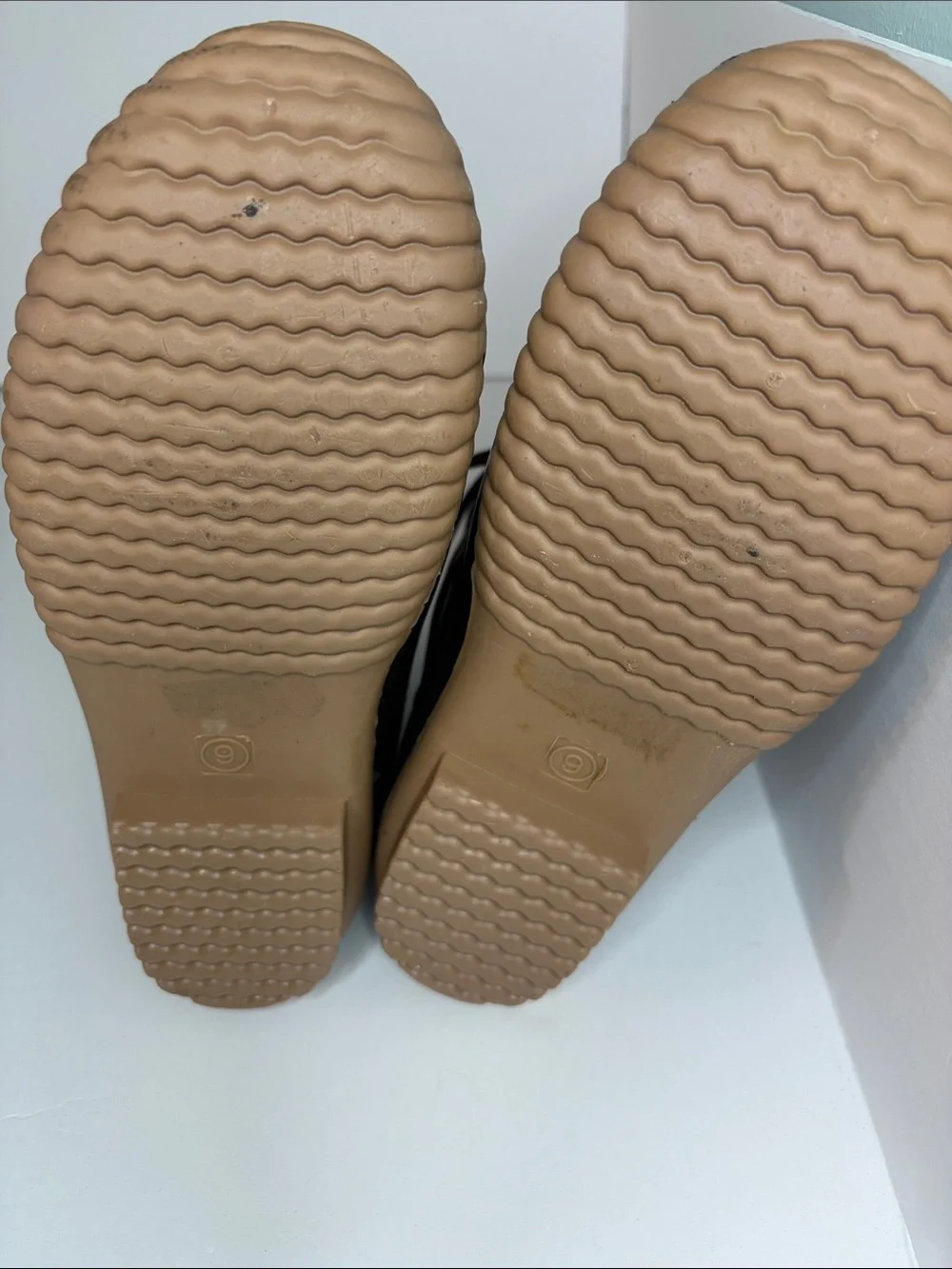 Lucky Brand Duck Boots - Brown/Black (Factory Misprint Flaw)